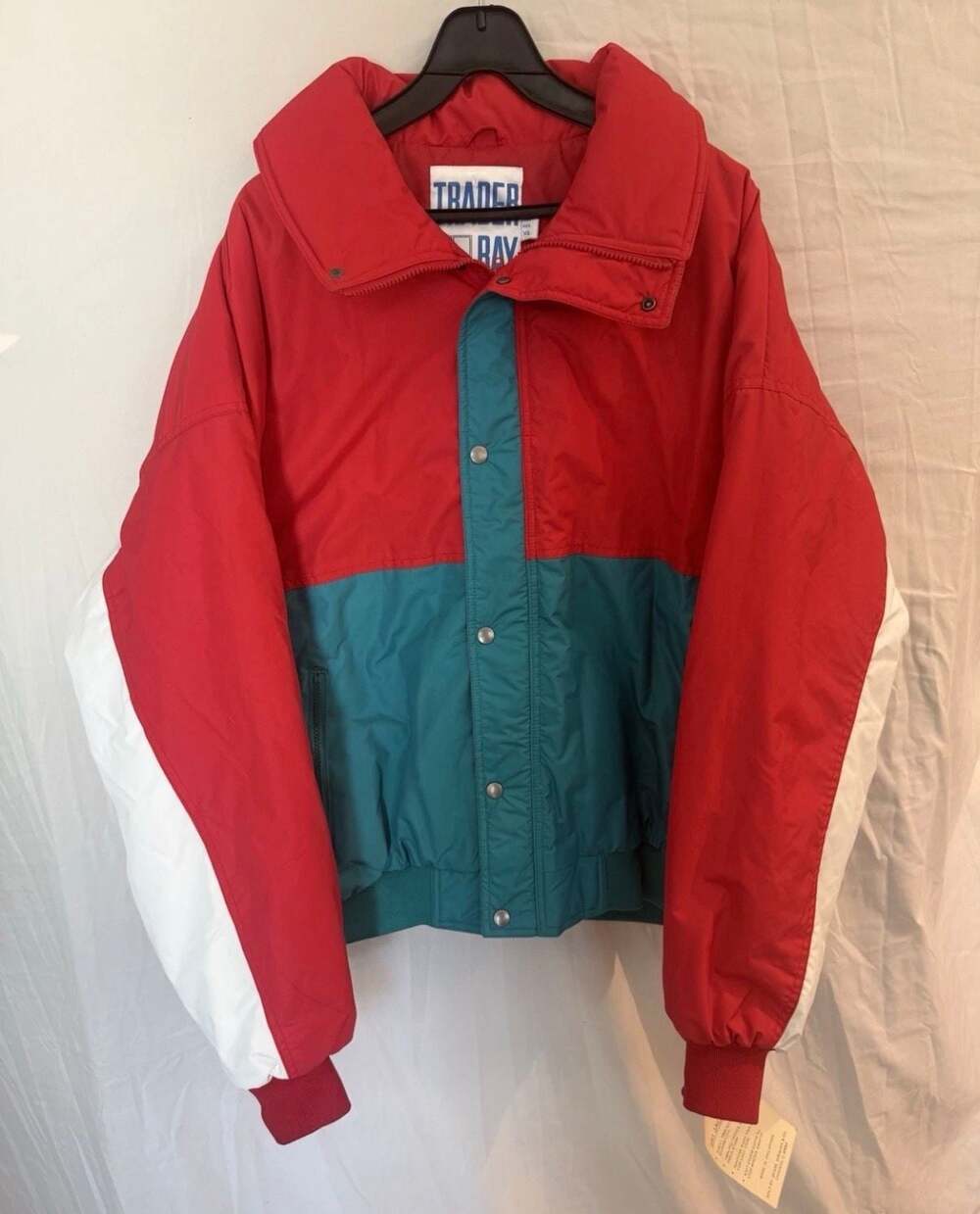 Vintage Trader Bay Colorblock Ski Jacket Size XL